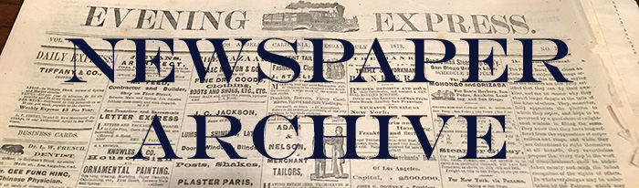 Newspaper Archive