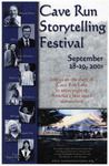 2001 Cave Run Storytelling Festival Poster