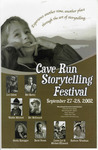 2002 Cave Run Storytelling Festival Poster by Cave Run Storytelling Festival Committee (Morehead, Ky.) and Morehead Tourism Commission (Morehead, Ky.)
