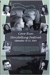 2003 Cave Run Storytelling Festival Poster by Cave Run Storytelling Festival Committee (Morehead, Ky.) and Morehead Tourism Commission (Morehead, Ky.)