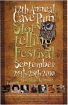 2010 Cave Run Storytelling Festival Poster by Cave Run Storytelling Festival Committee (Morehead, Ky.) and Morehead Tourism Commission (Morehead, Ky.)