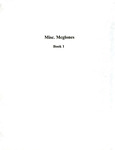 McGlones - Miscellaneous Book 1 by Carter County Genealogical Society