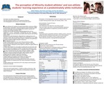 The perception of Minority student-athletes’ and non-athlete students’ learning experience at a predominately white institution by William Wellman, Jelani Garvin, Jane Zhang, and Steve Chen