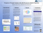Frequency of Genetic Variants at the MC1R Locus in a Student Population by Emmalea K. Dowdy, Grace C. Stubblefield, and David K. Peyton