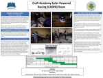 Craft Academy Solar Powered Racing (CASPR) Team