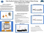 Data Quality Analysis of 200 GeV Center of Mass Energy p-Au Collisions from STAR by Keaghan Knight and Kevin Adkins