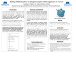 Safety of Nebulization of Allogenic Alpha-2 Macroglobulin in Horses by Annabel J. Phipps and Pedro DePedro