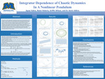 Integrator Dependence of Chaotic Dynamics in a Nonlinear Pendulum by Apaar Kabra, Nolan Roberts, Griffin Wilson, and Kevin Adkins
