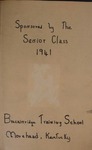 Breckinridge Training School 1941 Yearbook