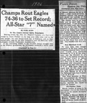 Champs Rout Eagles 74-36 to Set Record by Louisville Courier-Journal