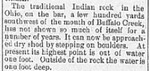 The Traditional Indian Rock by Wheeling Daily Intelligencer