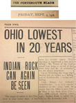 Ohio Lowest in 20 Years