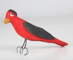 Standing Red Bird by Minnie adkins