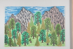 Mountain Scene by Gilbert Perrin