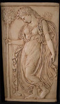Dancing Maenad (Relief II) - 2026 by Morehead State University. Camden-Carroll Library.