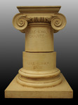 Ionic Capital and Base - 2026 by Morehead State University. Camden-Carroll Library.