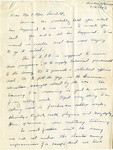 Ollie M. Lyon Letter by Ollie Morris Lyon