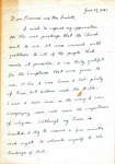 Hubert L. Allen Letter