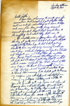 Clarence G. Clayton Letter by Clarence Gilbert Clayton