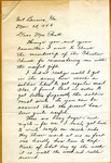 James B. Holtzclaw Letter
