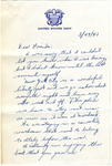 Bill Maxwell Letter by William Maxwell