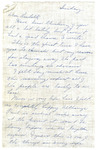 Mabel Reynolds Letter