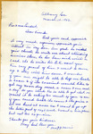 Mrs. J. J. Harris Letter