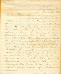 Vella V. and John H. Ellis Letter