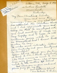 Gertrude G. Baker Letter