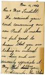 James D. & Ethel Wilson Card by James D. Wilson, Ethel Wilson, and Paul James Wilson