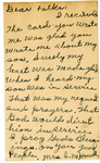E. M. Howell Letter by Eva M. Howell and Thomas Lunsford Howell