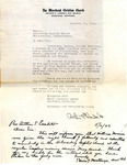 Edwin Y. Montanye Letter by Edwin Y. Montanye, Arthur E. Landolt, and William Morrison