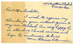 Florence Stevenson Card by Florence Stevenson and Richard L. Stevenson