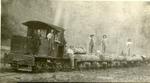Lumber Train by Morehead & North Fork Railroad Company