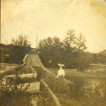 Wood Bridge by Morehead & North Fork Railroad Company