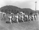 Football Team - April 1949 by Morehead State College. and Art Stewart