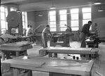 Mays Hall Wood Shop - October 1949 by Morehead State College. and Art Stewart