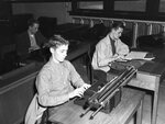Classroom - February 1952 by Morehead State College. and Art Stewart
