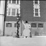 Christmas Decorations - December 1954 by Morehead State College. and Art Stewart