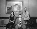 Freshman Class Officers - February 1955 by Morehead State College. and Art Stewart