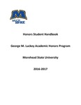 Honors Handbook 2016-17