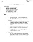 Honors Program Committee Minutes 1994-03-18 by J. Lenore Womack