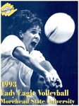 1993 Lady Eagle Volleyball by Morehead State University. Office of Athletics.