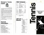 Tennis Morehead State University 1983 Lady Eagles by Morehead State University. Office of Athletics.