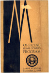 Official Homecoming Program, Jayne Stadium, November 2, 1935