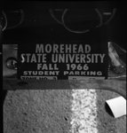 Parking Tag by Office of Communications & Marketing, Morehead State University.