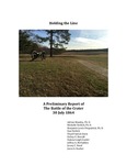 2015 Holding the Line: A Preliminary Report of the Battle of the Crater, 30 July 1864 by Adrian Mandzy, Michelle Sivilich, and Benjamin Lewis Fitzpatrick