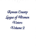 Rowan County League of Women Voters, 1970-1973 - Volume 2 by Rowan County (Kentucky) League of Women Voters.