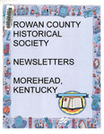 Rowan County Historical Society Newsletters, 1979-2003 by Rowan County Historical Society.