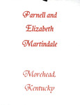 Parnell and Elizabeth Martindale by Rowan County Historical Society.